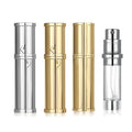 5m Mini Refillable Perfume Perfume Atomizer E Perfume Atomizer Round Customized PUMP Sprayer Sample Eco-friendly Aluminum 5ml