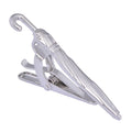 Wholesale Umbrella Shape Novelty Tie Clips Custom Men Suit Shirt Fashion Accessory Tie Pin Wedding Tuxedo Trendy Jewelry Gift