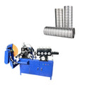 Manual Double Corrugation Post-tensionMetal Cold Rolled Steel Strip Corrugated Pipe Duct Making Machine