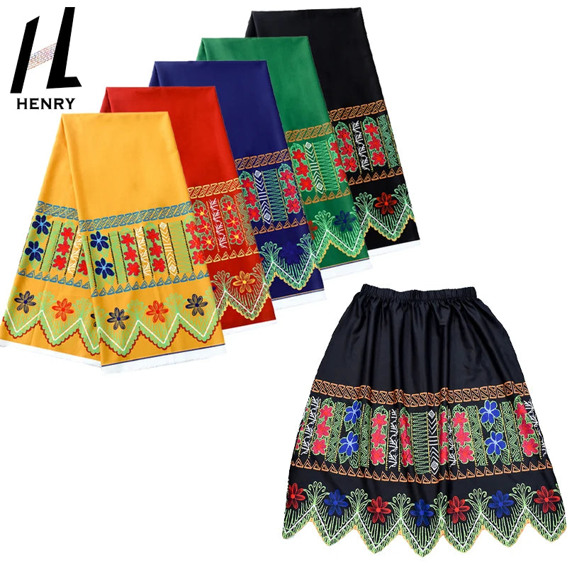 Competitive Price Island Style Colorful Floral Pattern Digital Printing 100% Polyester Apparel Fabric for Garment and Dress