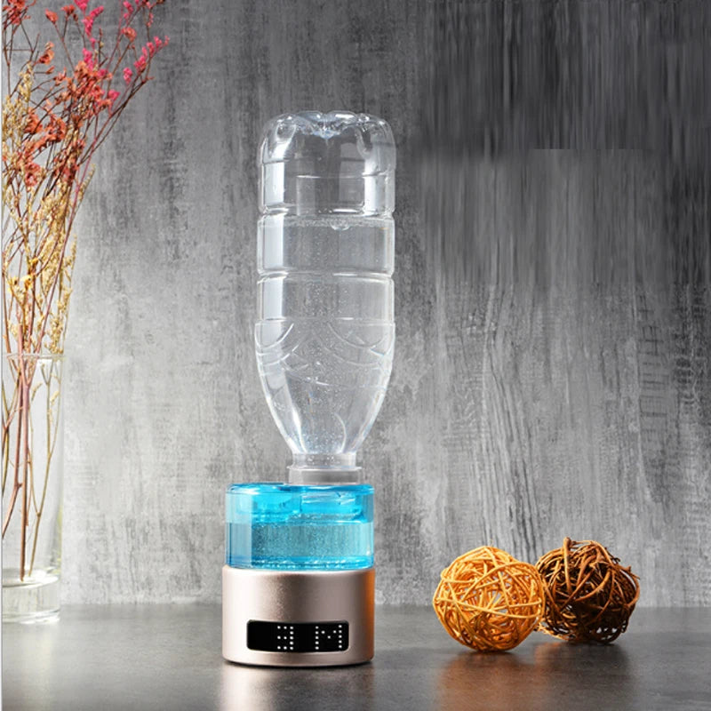 YenvQee New SPE/PEM Portable Use Rich Hydrogen Water Generator Machine with InhaltionTube for Mineral Water Hydrogen Infuser