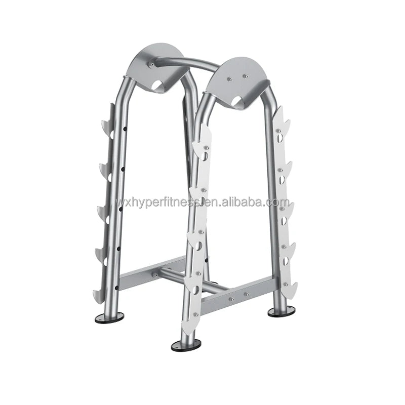 Hot Sale Commercial Gym Fitness Equipment  Steel Barbell Rack with Custom Logo Fitness Accessory for Gym Use