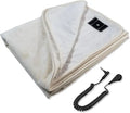Conductive Grounding Blanket for Improved Sleep Pain Relief Energy Inflammation. Grounded Throw Earth Connected Bedding.