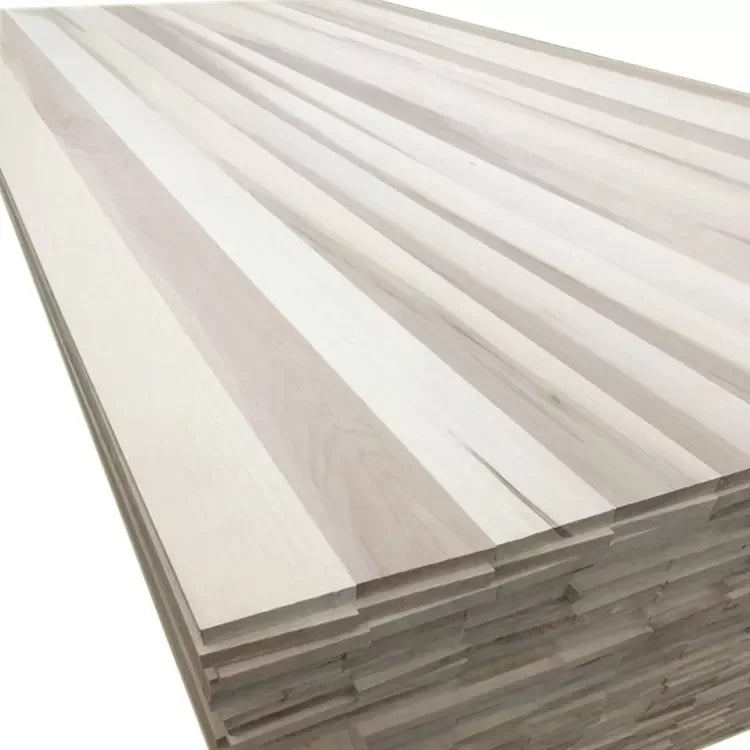 Natural Poplar Wood Edge Glue/glued Panels/board Cubic Meter Price Wood Poplar