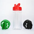 Wholesale Customized Round Ceramic Spice Jar with Lid PET Pepper Shaker for Salt and Pepper Storage
