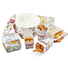 Manufacturer Disposable Burger Box French Fries Box Fried Chicken Box
