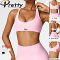 New Arrival Fitness Yoga Wear Breathable Quick Dry Sportswear Gym Running Sports Bra for Women Shockproof Yoga Bra Cropped Tops