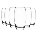 350ml High Borosilicate Glass Tumbler Cups with Thick Bottom Dishwasher & Microwave Safe Transparent for Drinking Juice Water