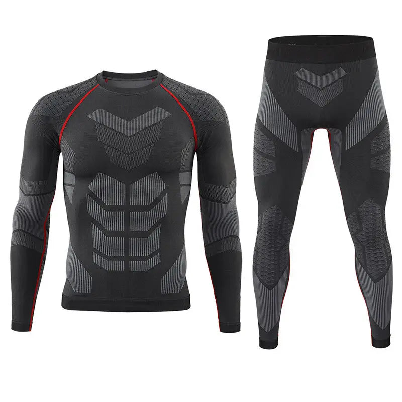 New Thermal Underwear for Men Long Johns Skiing Tight Sports Underwear Thermal Suit