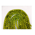Newest Peridot Round Beads for Jewelry Making Crystal Hole 25 Stone Natural 4/6/8/10/12MM Gemstone 1strand 15.5inch 1.5MM