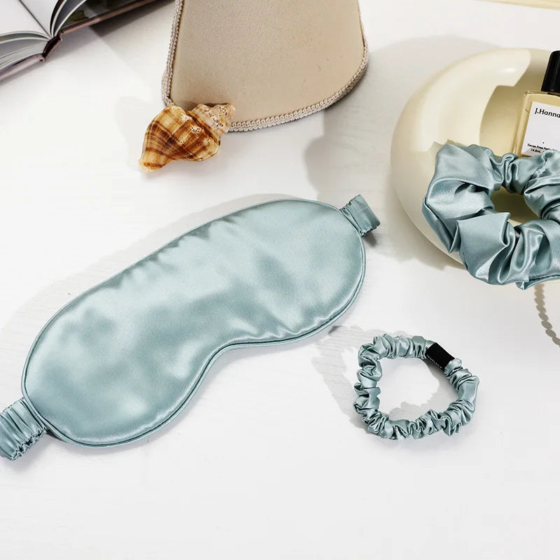 Luxury Supersoft Mulberry Silk Blackout Sleep Eye Mask Mulberry Real 100% Silk Sleep Eye Mask