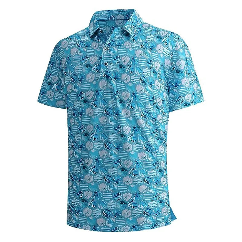 Hot Selling Moisture Absorbing and Soft Polo Shirt Quick Drying Fit Custom Embroidered Logo Golf Shirt Clothing
