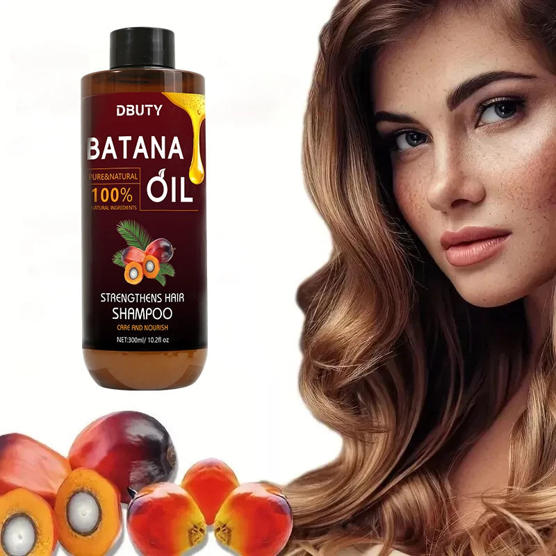 GUOCUI BIO TECH New Wholesale Anti-Hair Loss Hair Growth Dry Smooth Glossy Nourishing Batana Oil Black Hair Shampoo