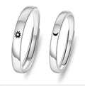 Popular Wholesale Moon and Sun Copper Women's Exquisite Ring  for Couple