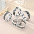 Wholesale Fashion Hip-hop Stainless Steel Rings High-quality Waterproof and Non Fading Gothic Retro Personalized Neutral Jewelry