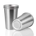 SS304 200ml 300ml 350ml 500ml Customized Logo Dishwasher Safe Stainless Steel 304 Pint Cups Beer Metal Camping Mugs Coffee Cup