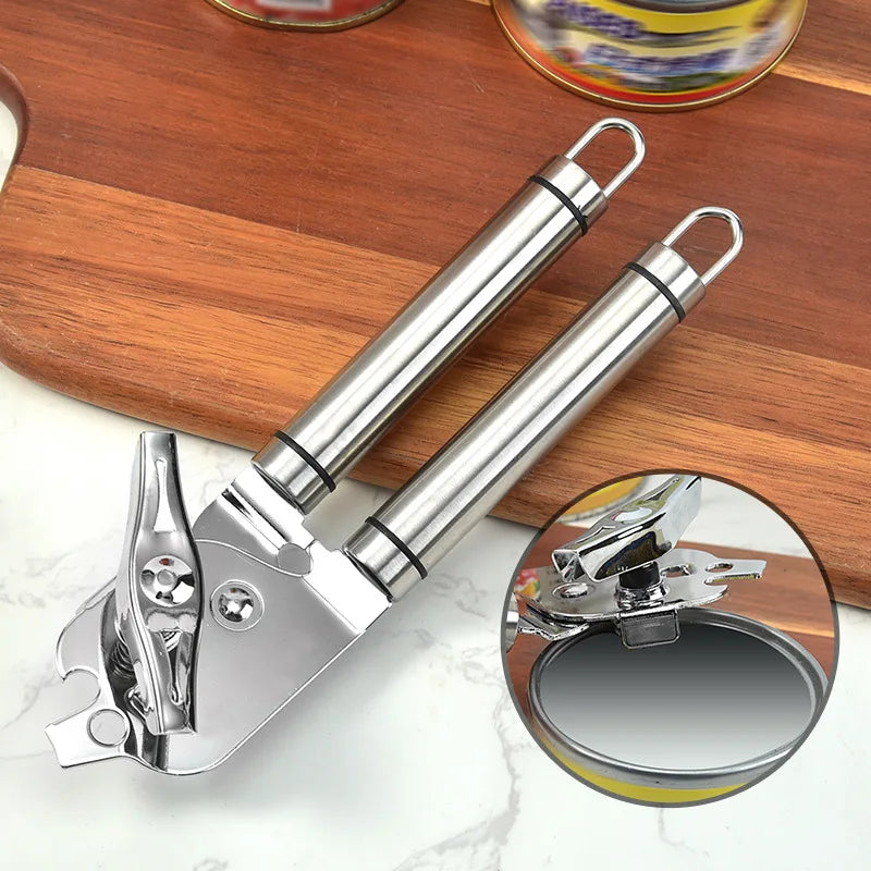 Multifunctional Powerful Manual Kitchen Bottle Can Opener Adjustable Kitchen Corkscrew Tool
