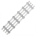 ES-1013 AGF78687101 LED Backlight Strip V1749R1L1 49'' V17 ART3 2862 2863 for Panel LC490DGG 4pcs/set 510MM