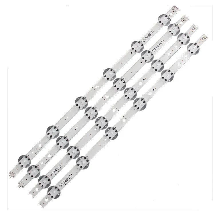 ES-1013 AGF78687101 LED Backlight Strip V1749R1L1 49'' V17 ART3 2862 2863 for Panel LC490DGG 4pcs/set 510MM