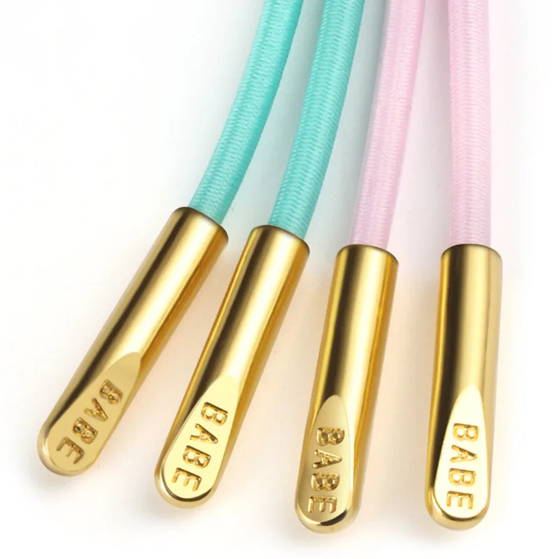 Custom Shoelace Tips with Metal Lace Tips Hoodie String Aglet Drawstring Cord Aglet Shoes Shoelace Aglet