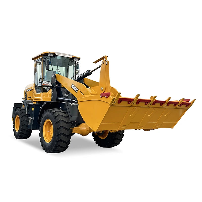Earthmoving Machinery 4 Wheel Drive Front End Loader 2 Ton 2.5 Ton 3 Ton Wheel Loader with Color Optional