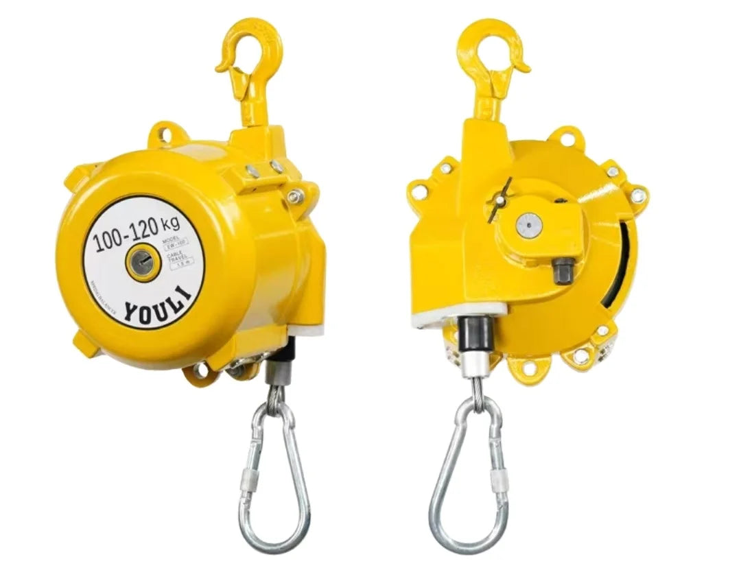 Tower Spring Balancer100-120kg Manual Suspension Locking for 1.5m Length Matte Finish 1 Year Warranty OEM Customizable