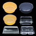 Custom Transparent Sealed Plastic Containers Cake Pastry Packaging Box