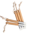 Private Label Wooden Handle Lash Cleansing Brush Nose Blackhead Eyelash Face Cleaning Makeup Cleaner Brush