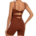 Hot Selling Women's Gym Fitness One Piece Sports Bodysuit Workout Romper Yoga Playsuits Jumpsuit