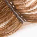 Wave Russian Hair Invisible Hole Weft Hair Extensions Single Weft Overnight Shipping Blonde Brown Highlight Butterfly Weft