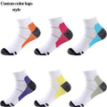 Unisex Compression Sports Socks for Running Soccer Knitted Ankle Stockings with Quick Dry & Anti-Slip Features Spring Season