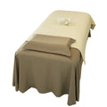 Soft Microfiber Massage Table Bed Sheet Cover Set Duvet Cover Spa Massage Bed Cover with logo