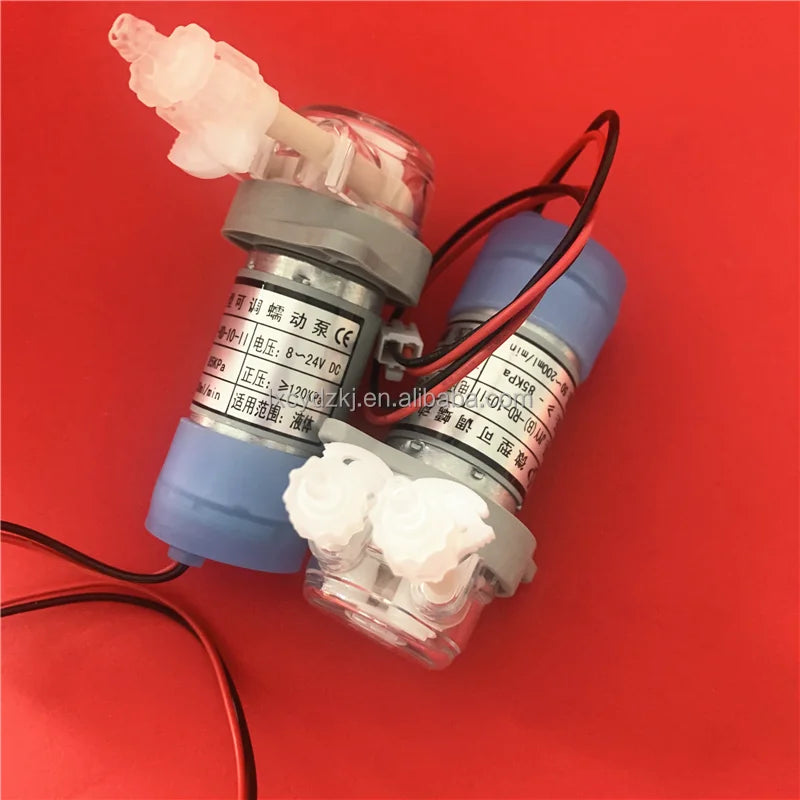 Inkjet Printer JYY Peristaltic Pump JYY(B)-RD-10-II 8-24V DC 50-200ml/min Challenger Allwin Xuli Aifa Flora JYY Pump UV