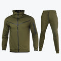 Unisex Men's Cotton Sweatsuit with Custom Logo Breathable Plus Size Jogging Sweatpants and Hoodie Set for Summer