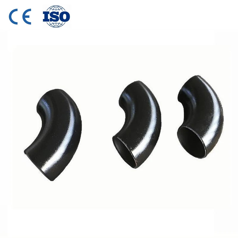 Seamless Carbon Steel Pipe Elbow Fittings ASTM A234 WPB Butt Weld ASME B16.9 BW Smooth Surface JIEYUE Brand China Factory