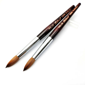 Hot Sale 100% Kolinsky Sable Acrylic Nail Brush Wood Handle Acrylic Handle Custom Logo Kolinsky Nail Art Brushes