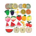 Resin Fruit Slices Flat Back Resin Charms Cabochon for Slime Filler Kid DIY Mobile Phone Hairclip Keychain Decoration Craft