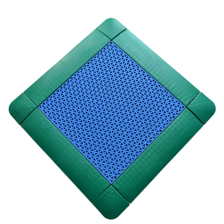 Modern Style Synthetic Modular Basketball Court Tiles Interlocking PP Sport Decking Anti-Slip DIY Installation