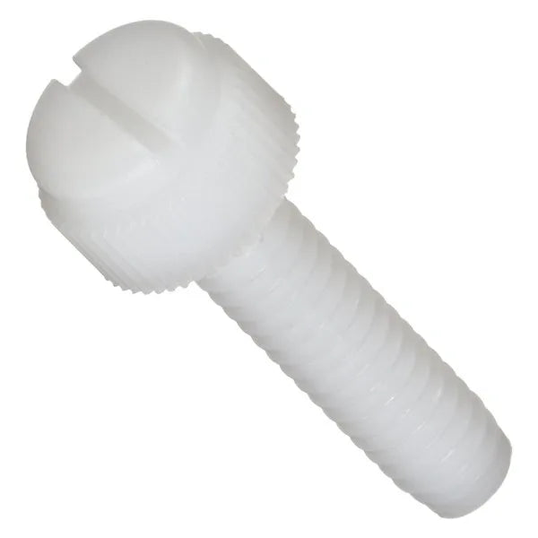 Precise Oem Cnc Machining Slotted Nylon Step Thumb Screw