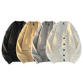 Men's Pure Cotton Knitting Retro Lazy Casual Loose Knit Cardigan Sweater for Autumn Season Small MOQ