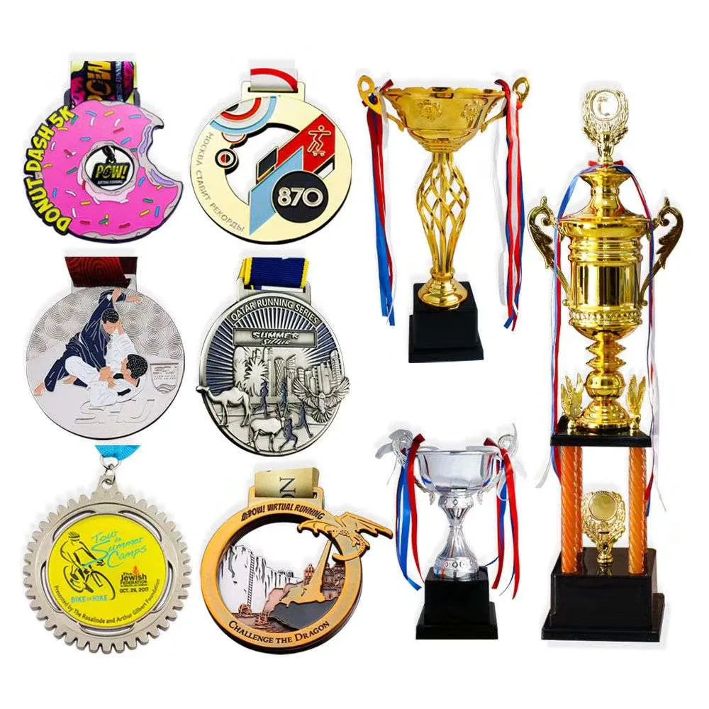 China XuFeng Custom Zinc Alloy Metal Award Trophies and Medals Sports