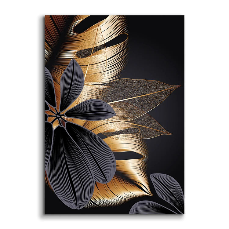 2025 Hot Sale Flower Abstract Art Printing Paintings Prints Canvas Painting for Home Decoration