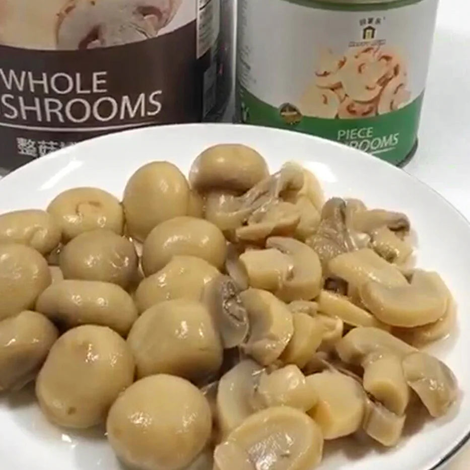 Wholesale Cheap Price Fresh Food Vegetable Shiitake Tin Whole Slice Canned Mushroom Can