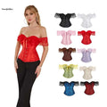 2022 Shapewear Lingerie Sexy Korset Women Steampunk Gothic Victorian Corset Top Lace Waist Trainer Bustier Plus Size XS-XXXXXXL