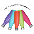Reusable Custom Logo Metal Drink Flask Double Walled Vacuum Thermos Stainless Steel Insulated Water Bottle
