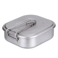 Lunch Box Titanium Bento Box for Kids School Outdoor Office Food Container Factory Snack Box Kitchen Camping Accessories