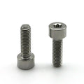 M3-M5 Metric Stainless Steel Oval Head Furniture Security Torx Screws T6-T25 Nickel/Copper Finish