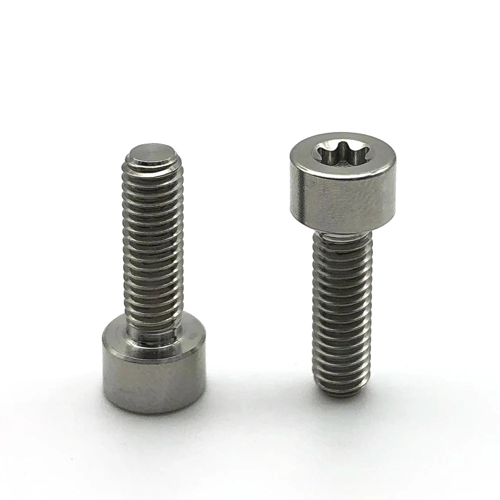 M3-M5 Metric Stainless Steel Oval Head Furniture Security Torx Screws T6-T25 Nickel/Copper Finish
