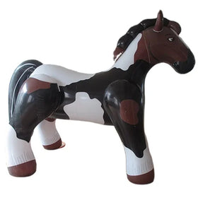 Giant Cartoon Horse Advertising Inflatable Balloon Multi-Color Waterproof 8-10 ft High Electric Blower Powered Outdoor