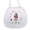 Casual Custom Single Shoulder Folding Organic Cotton Jelly Canvas Tote Bag Soft Durable Ziplock with Handle for Bulk Shopping